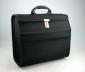 840D nylon Pilot case with rear change lock and trolley system
