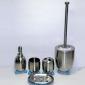 Stainless steel bath set