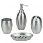 Stainless steel bath set