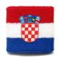 Croatia Country Flag Cotton Sweatband / Wristband
