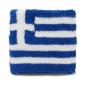 Greece Country Flag Cotton Sweatband / Wristband