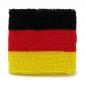 Germany Country Flag Cotton Sweatband / Wristband