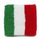 Italy Country Flag Cotton Sweatband / Wristband