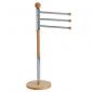 Steel towel stand with 3 rail