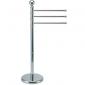 Steel towel stand with 3 rail