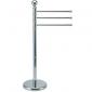 Steel towel stand with 3 rail