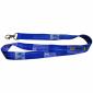 Heat transfer printed lanyard