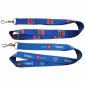 Heat transfer printed lanyard