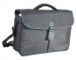 Polyester laptop portfolio with double handles